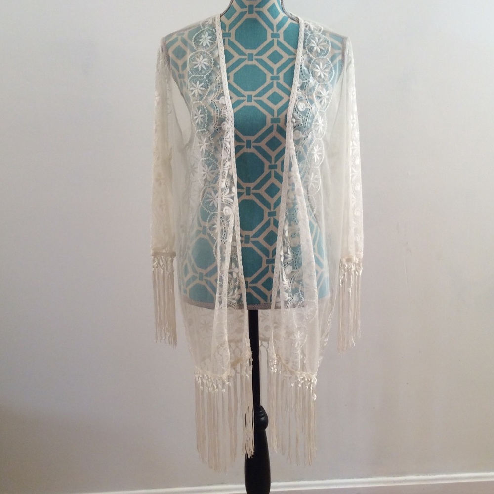 ⭐️NWOT⭐️ boho sheer top